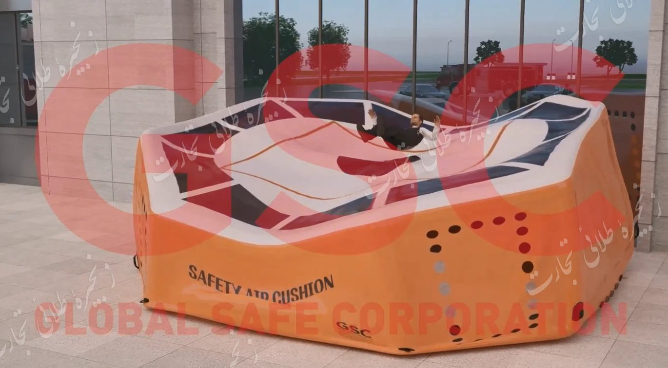 تشک نجات هشت ضلعی Cylinder Type ، GSC ( ساخت کره جنوبی)